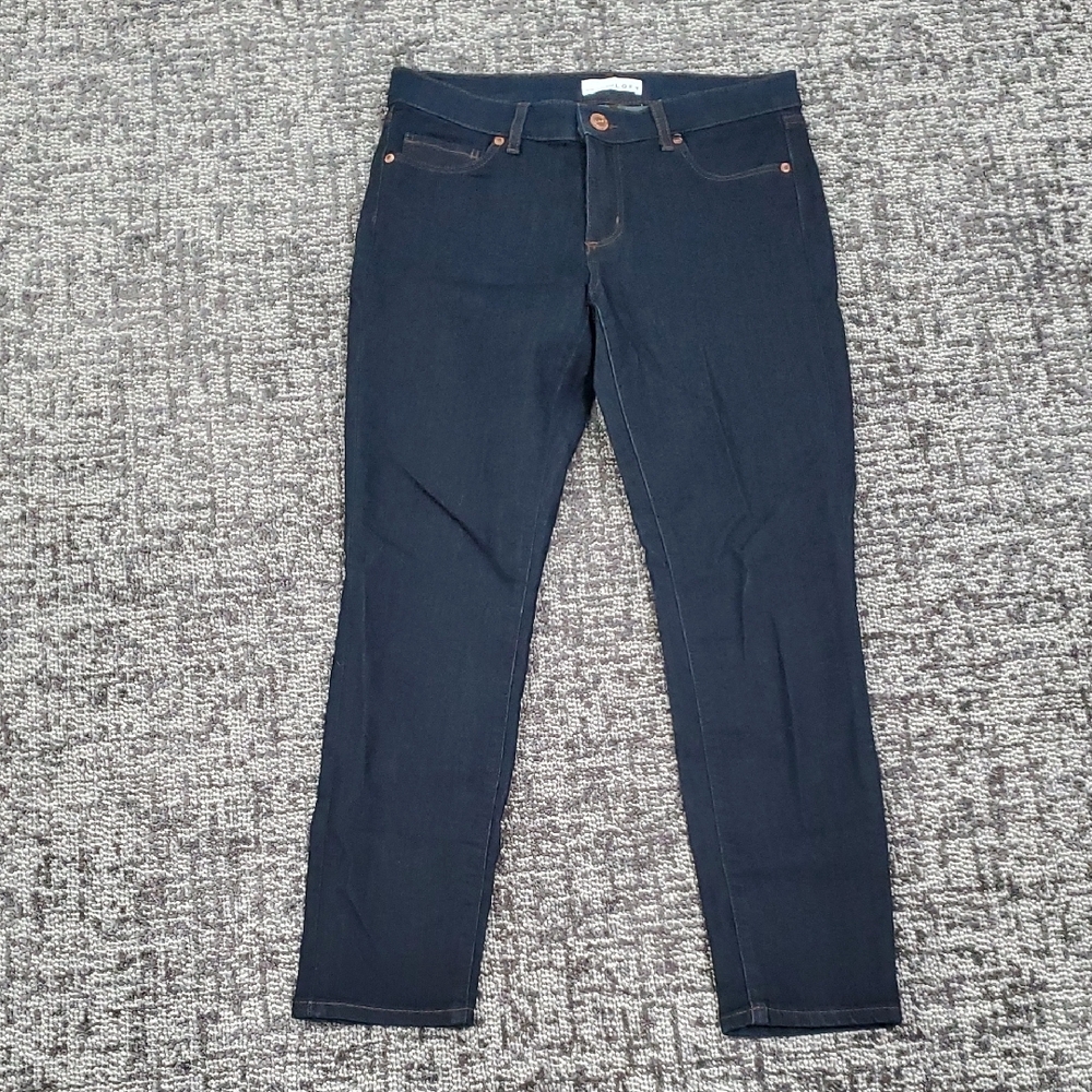 LOFT Blue Skinny Jeans Classic Style